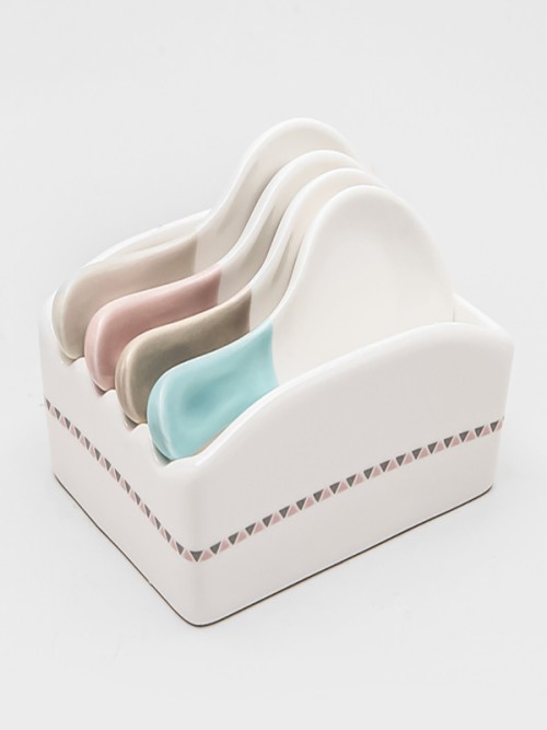 ที่วางช้อนสีสำหรับเด็ก (4 ชิ้น/ชุด)