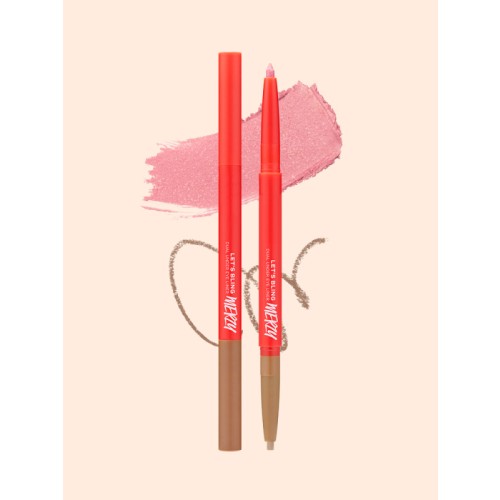 MERZY Let's Bling Dual Aegyo Sal Liner สี 02 Peach Coral Pearl – พีชคอรัลประกายเพิร์ล