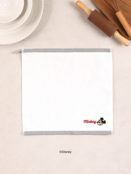 ผ้าเช็ดมือลายปักลายมิกกี้เมาส์ Disney (30 x 30)