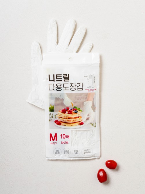 ถุงมือ (M) 10 ชิ้น