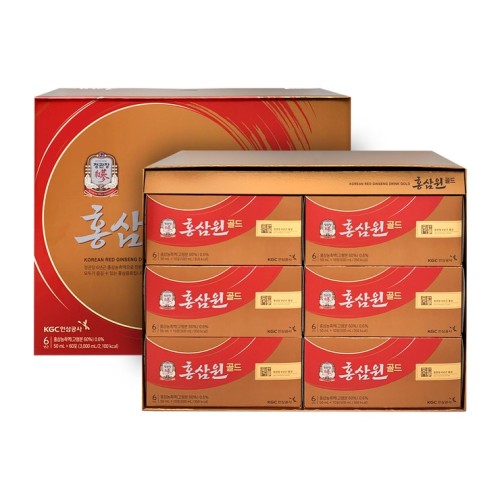 ผลิตภัณฑ์โสม จองกวันจัง ฮงซัมวอน โกลด์ 50มล. x 60 แพ็ค
