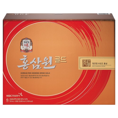 ผลิตภัณฑ์โสม จองกวันจัง ฮงซัมวอน โกลด์ 50มล. x 60 แพ็ค