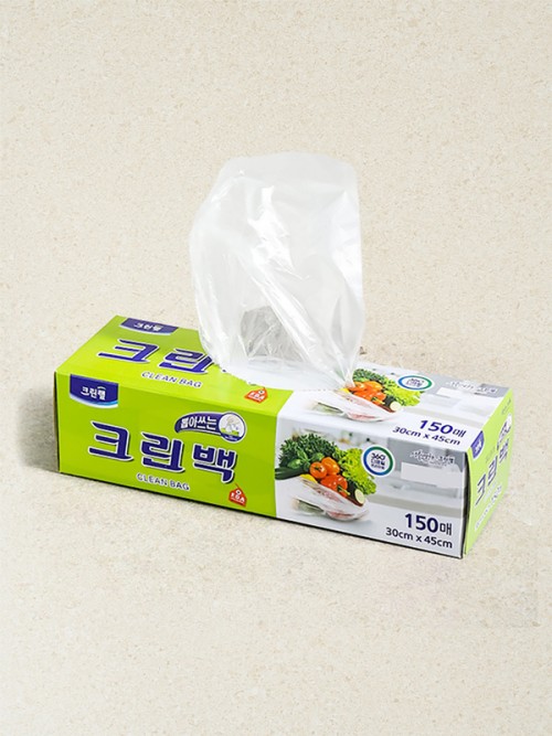 ถุงพลาสติกขนาดใหญ่ (30 x 45 ซม.) จำนวน 150 ชิ้น