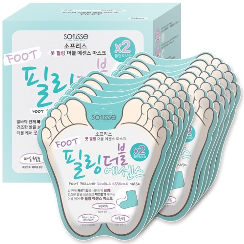 มาส์ก Sopris Foot Peeling Double Essence  10 ชิ้น