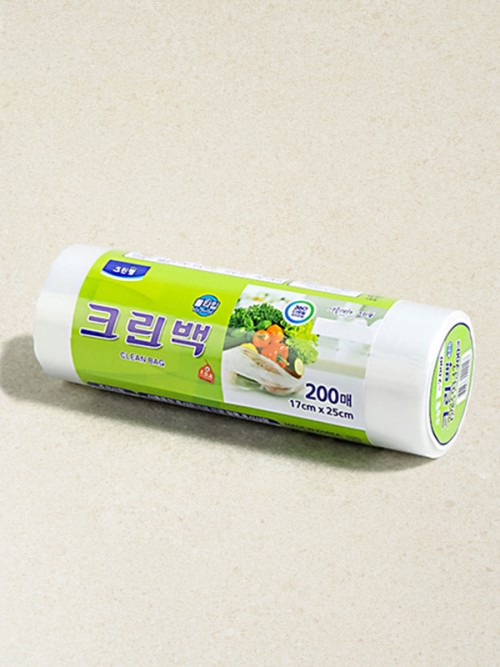 ถุงพลาสติกแบบม้วน ขนาดเล็ก (17 x 25 ซม.) 200 ชิ้น