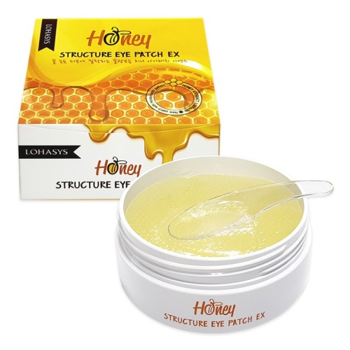 ohasis Honey Structure Eye Patch แผ่นมาส์กใต้ตา 60 แผ่น x 2 กล่อง