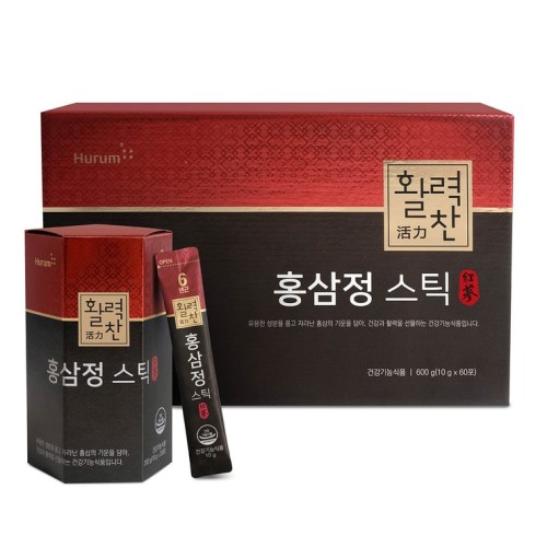 สติ๊กโสมแดง Hurem 10g x 60 ซอง