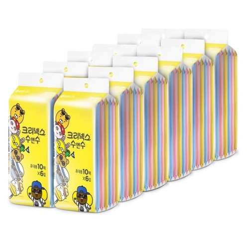 ผ้าเช็ดทำความสะอาด Kleenex Suensu Travel Wipes 10 แผ่น x 6 x 12 แพ็ค