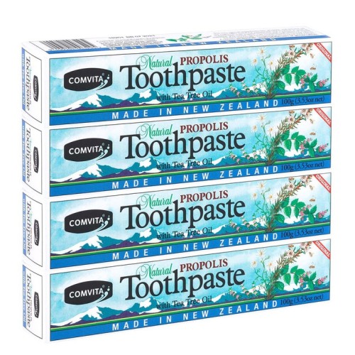 ยาสีฟัน Comvita 100 ก x 4 ชิ้น