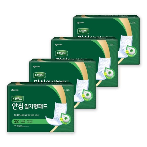 แพมเพิส Depend Anshim Straight Type Pad 30 ชิ้น x 4 แพ็ค