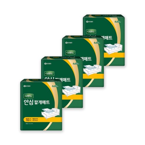 แผ่นรองกันเปื้อน Depend  10 ชิ้น x 4 แพ็ค