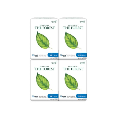 ผ้าอนามัย Yeji Beauty Forest Story ขนาดใหญ่ 32 ชิ้น x 4 แพ็ค