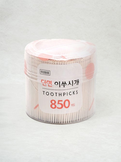 ไม้จิ้มฟันแบบมีด้านเดียว จำนวน 850 ชิ้น