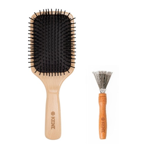 ชุดแปรงหวีผมแบบ Paddle Brush แบรนด์ Kent