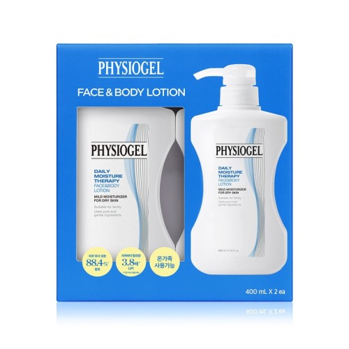 Physiogel โลชั่นหน้าและผิวกาย 400 มล. x 2