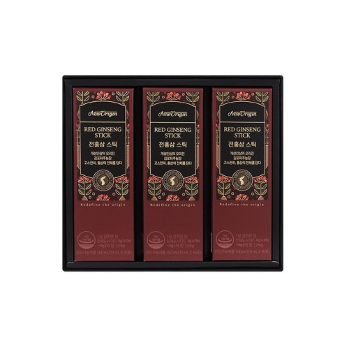 ผลิตภัณฑ์อาหารเสริม New Origin Whole Red Ginseng Stick Set ขนาด 10 มิลลิลิตร จำนวน 30 ซอง