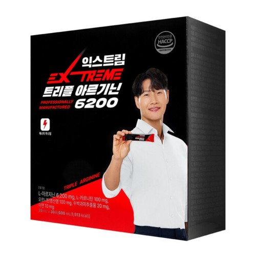 ผลิตภัณฑ์เสริมอาหาร เอ็กซ์ตรีม ทริปเปิล อาร์จินีน 6200, 20 มล. x 30 ซอง