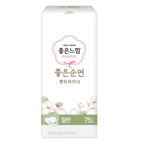 Good Feel Good Cotton Liner – ไลน์เนอร์ฝ้ายแท้ 75 ชิ้น x 4 แพ็ค