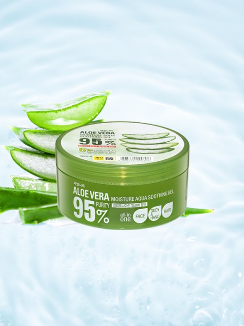 เจลบำรุงผิวอโลเวร่า Moisture Aqua Soothing Gel 300ml