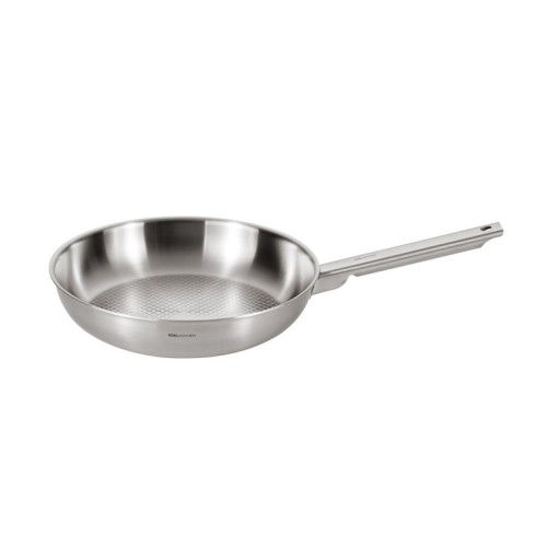 กระทะสเตนเลส 5 ชั้น (5-layer stainless steel) ขนาด 28 ซม. จากแบรนด์ Edelkoch