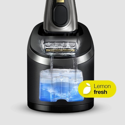 น้ำยาทำความสะอาดเครื่องโกนหนวด Braun 8 ขวด