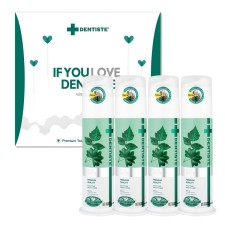 ยาสีฟัน Dentiste New Plus White แบบปั๊ม 170g x 4 หลอด