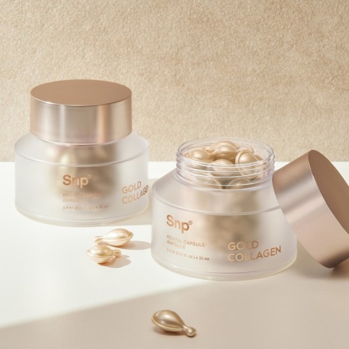 แอมพูล SNP Gold Collagen Revital Capsule x 2 ขวด