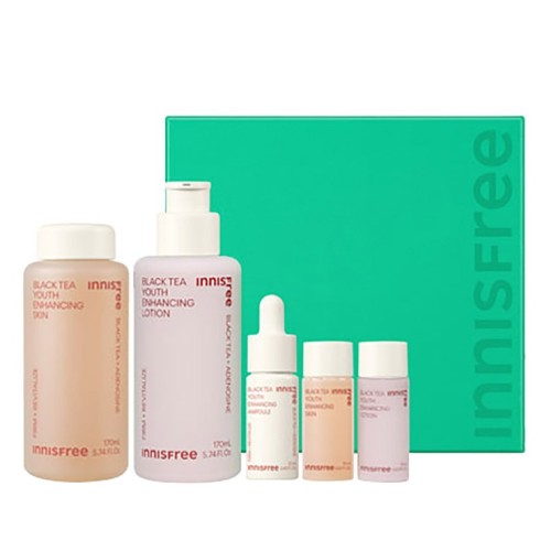เซ็ต Innisfree Black Tea Youth Enhancing + Black Tea Kit