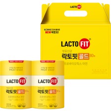 Lactofit Gold | โพรไบโอติกส์ ช่วยขับถ่าย 80 ซอง 160g