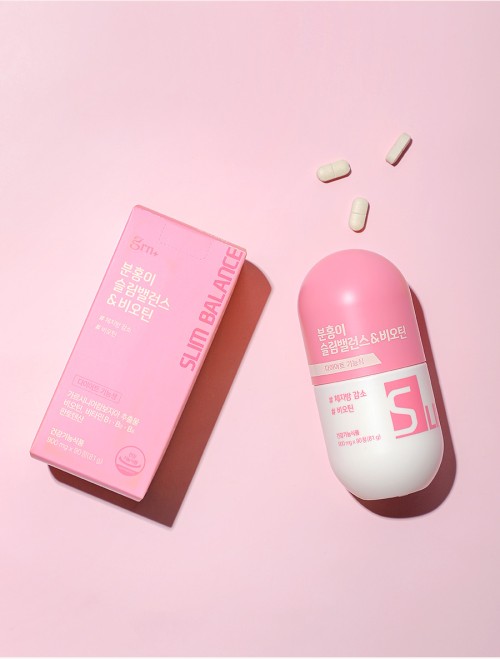 [GRN+] Slim Balance 90ea - สีชมพู ลดไขมันคาร์โบไฮเดรตตัดเพิ่ม