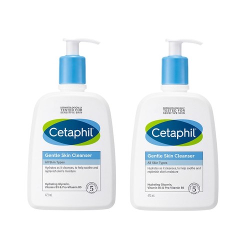 ผลิตภัณฑ์ทำความสะอาดผิวจาก Cetaphil ขนาด 473 มล. x 2 ขวด