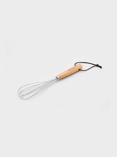 เครื่องตีฟองขนาดเล็ก (Mini Whisk) ที่มีด้ามจับทำจากไม้