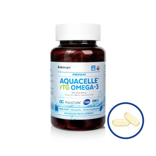 ผลิตภัณฑ์เสริมอาหาร Enjet Origin Aquacell RTG Omega-3 1,050mg x 90 แคปซูล