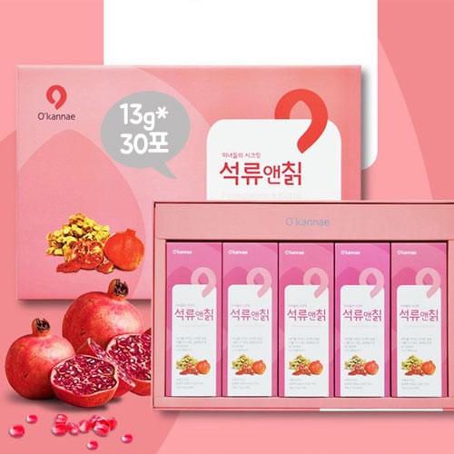คอลลาเจน ทับทิมและกวาวเครือ 13 กรัม x 30 ซอง