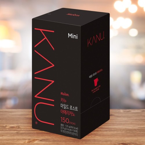 คานู มินิ มายด์ โรสต์ กาแฟ 0.9กรัม x 150 ซอง x 6