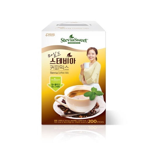 กาแฟผสมสตีเวีย พัลส์ 9.5 กรัม x 200 ซอง