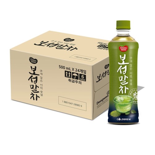 ดองวอน โบซอง มัทฉะ 500 มล. x 24 ขวด