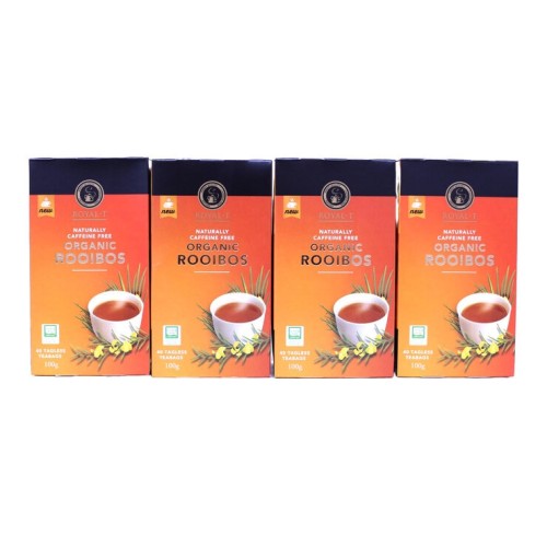ชา Rooibos ออร์แกนิก ROYAL-T 40 เม็ด x 4