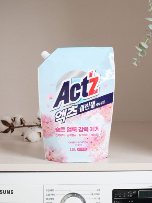 น้ำยาซักผ้า Acts Clean 1.6 ลิตร กลิ่นดอกซากุระ