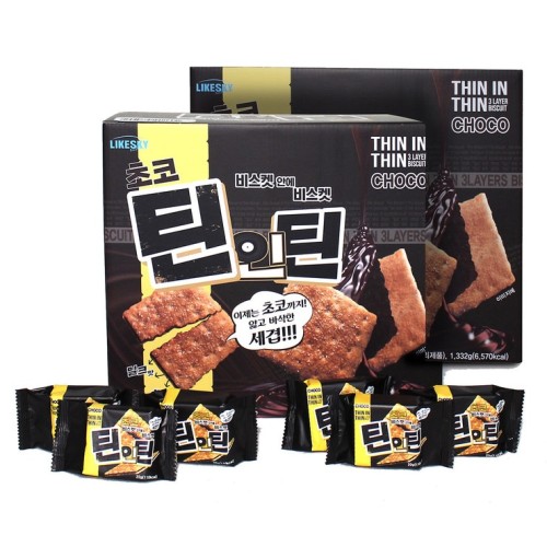 ช็อกโก้ ทินทิน 22.2 กรัม x 60 x 2
