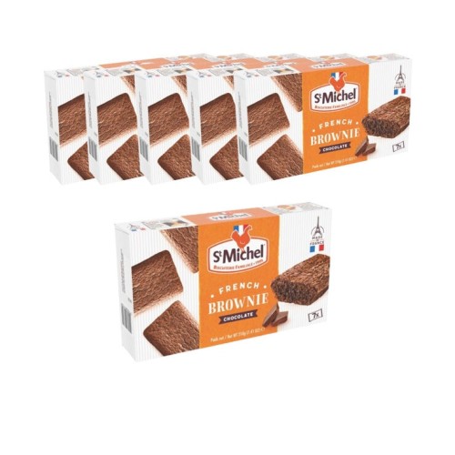 เซนต์มิเชล บราวนี่ 2 รส (ไวท์ & ช็อกโกแลต) 1,260g / 210g x 6
