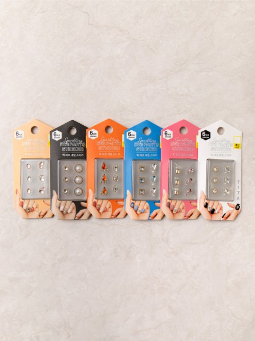 สติ๊กเกอร์ติดเล็บ (6 ชิ้น)