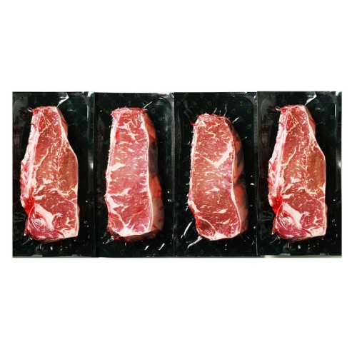 เนื้อสเต็กสันในอเมริกันไพร์ม 350 กรัม 4 แพ็ค
