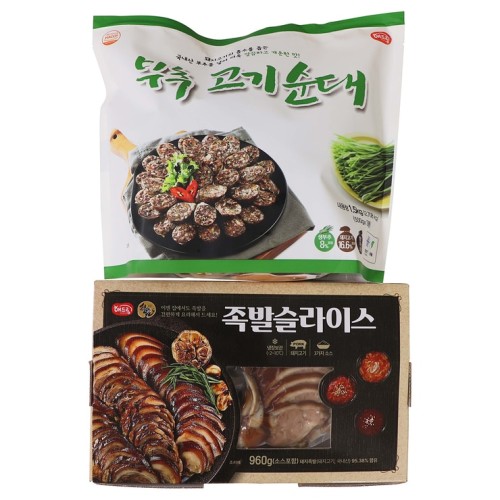 ซุนแดเนื้อหมูผักบุชู 500 กรัม x 3 + สไลซ์ขาหมู 960 กรัม