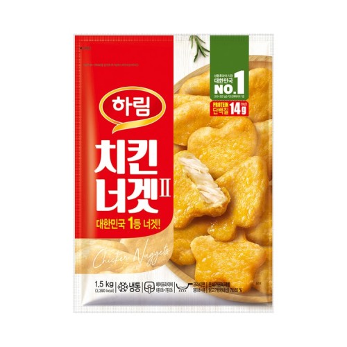 นักเก็ตไก่ Harim 1.5 กก. x 2