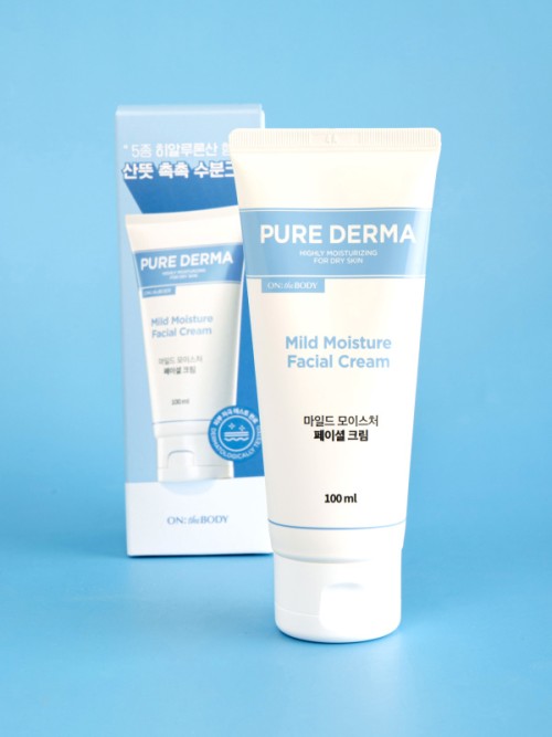 ครีมบำรุงผิวหน้า Purederma Mild Moisture Facial Cream 100ml
