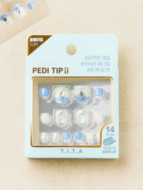 ชุดเล็บปลอม แบรนด์ Tita (14 ชิ้น) (Big Parts)