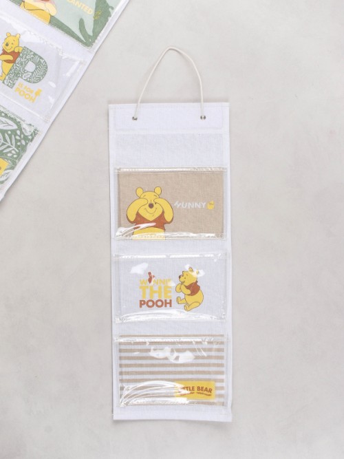 กระเป๋าเก็บของแบบแขวนผนัง Winnie the Pooh 3 ช่อง