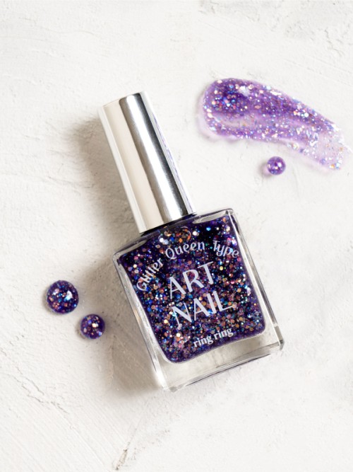 RingRing Art Nail (Glitter Queen #2) – ยาทาเล็บกลิตเตอร์ควีน 13 ml