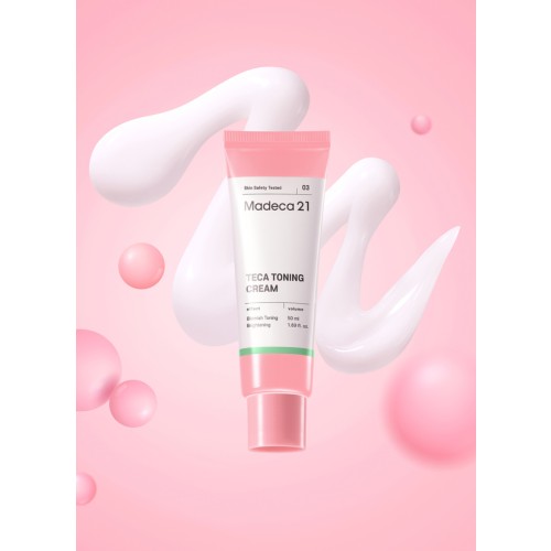 Madeca21 Teca Toning Cream – ครีมโทนเนอร์ 50 ml